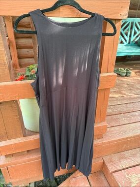 Athleta Dark Brown Sleeveless Dress, size XL tall